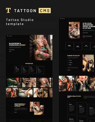 Tattoon CMS by Nicolas Vanlerberghe