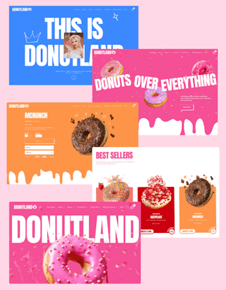 Donutland by Silv Studio