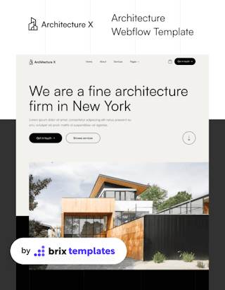 Architecture X by BRIX Templates