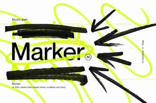 Marker – 500 Scribbles, Lines & More