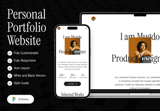 Mugdo - Personal Portfolio Website Template