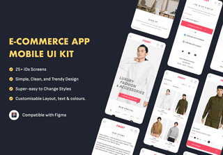 E-Commerce UI Kit Mobile App