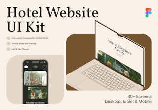 ScottishCabin - Hotel Website UI Kit