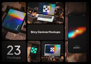 Apple Devices Mockups Bricy