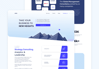 Corporate Landing Page