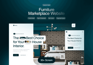 Mana -Furniture Website UI Kit
