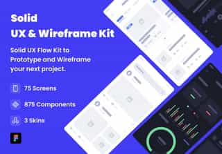 Solid UX & Wireframe Kit