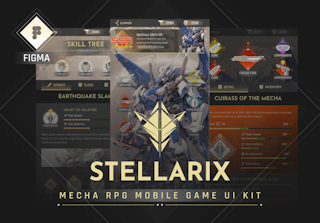 Stellarix Mobile Game UI Kit