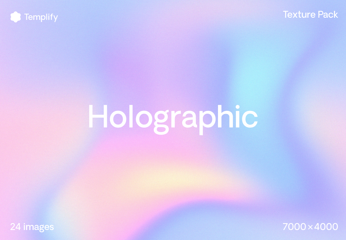 Holographic | Texture Background Pack