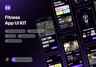 BROFIT - Fitness App UI Kit