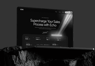 Echo - SaaS Landing Page Framer Template