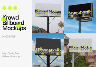 Billboard Mockups N.01-N.05