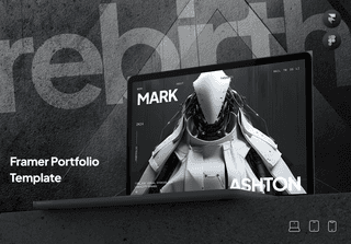 Rebirth - Framer Portfolio Template