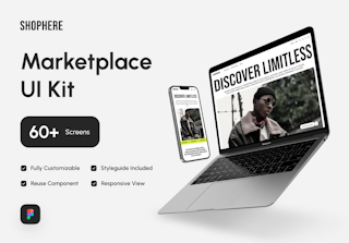 Shophere - Marketplace Website UI Kit