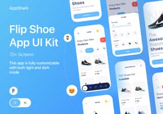 Flip Shoe App UI Kit