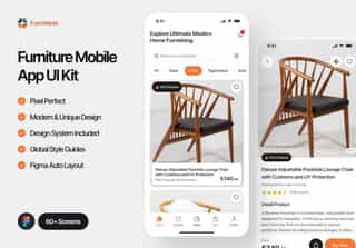 FurniNest - Furniture Mobile App UI Kit