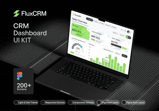 Flux - CRM Dashboard UI KIT