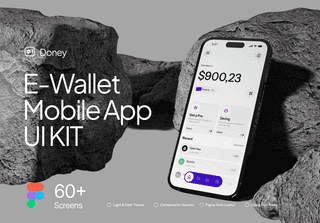 Doney - E-wallet Mobile App UI KIT