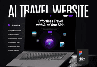 Travelick - AI Travelel Website UI KIT