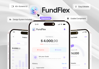 FundFlex - Finance Management UI Kit