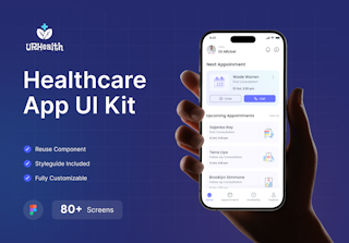 Healthcare App UI Kit Design