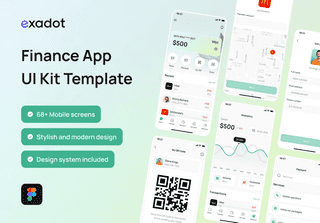 Finance App UI Kit