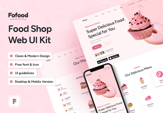 Fofood - Food Shop Web UI Kit