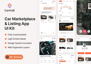 Carhub - Car Marketplace App UI Kit