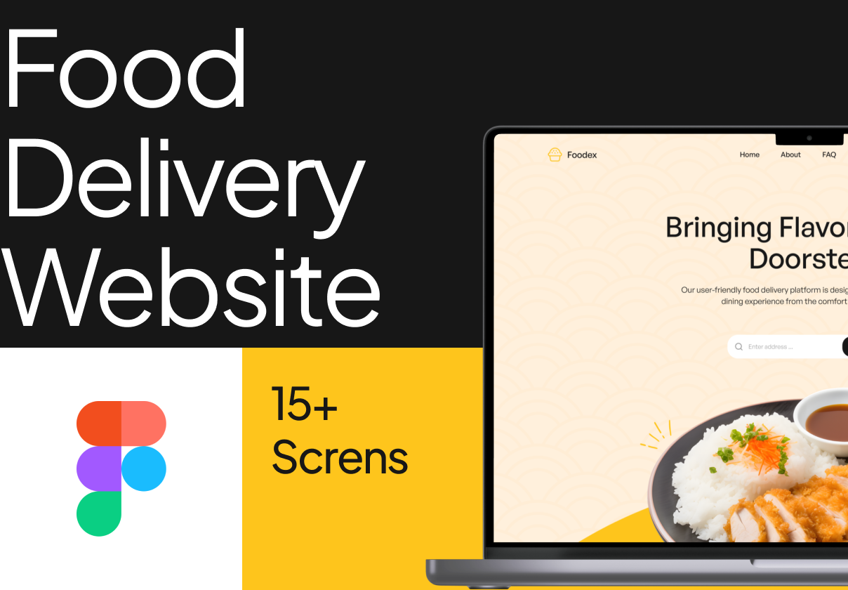 Food Delivery Web UI Kits