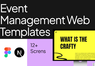 Event Management Web Template