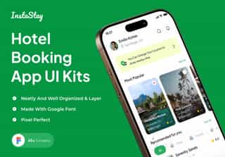 InstaStay - Hotel Booking App UI Kits