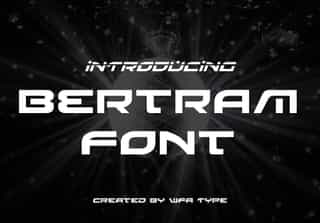 Bertram Font