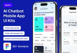 Ngobot - AI Chatbot Premium UI KIts App