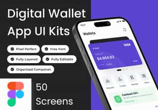 Walleta - Digital Wallet App Ui Kits