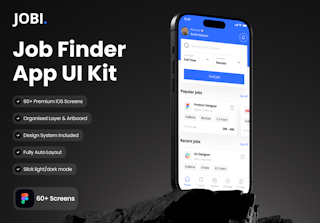 Jobi - Job Finder App UI Kit