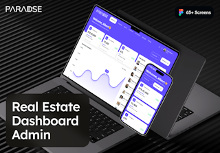 Paradise - Real Estate Dashboard Admin UI Kit