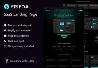 Frieda - Landing Page