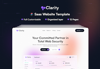 Clarity - SaaS Website Template