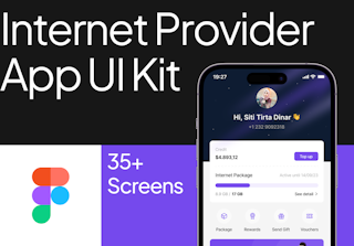 Internet Provider App UI Kit V1