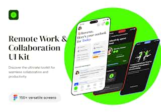 Remote Work & Collaboration UI Kit