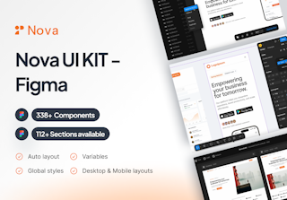 Nova UI Kit - Figma