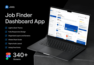 Jobly - Job Finder Dashboard UI Kit