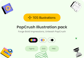 PopCrush Illustrations pack