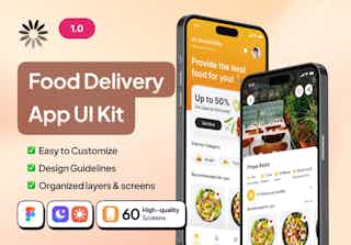 SuperFood - Food Delivery App UI Kit