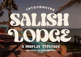 Salish Lodge a Display Typeface