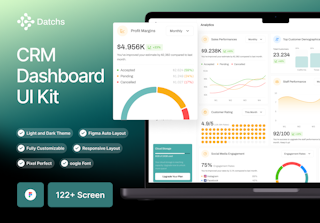 Datchs - CRM Dashboard UI KIT