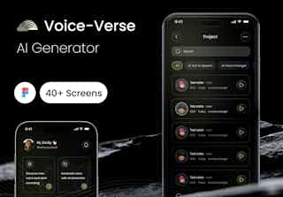 Voice Verse - AI Generator - UI Kit