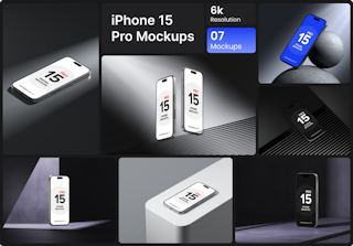 iPhone 15 Mockup Vol 2