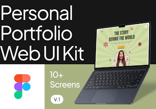 Personal Portfolio Web UI Kit V.1