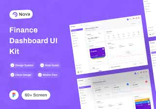 Nova - Finance Dashboard UI Kit